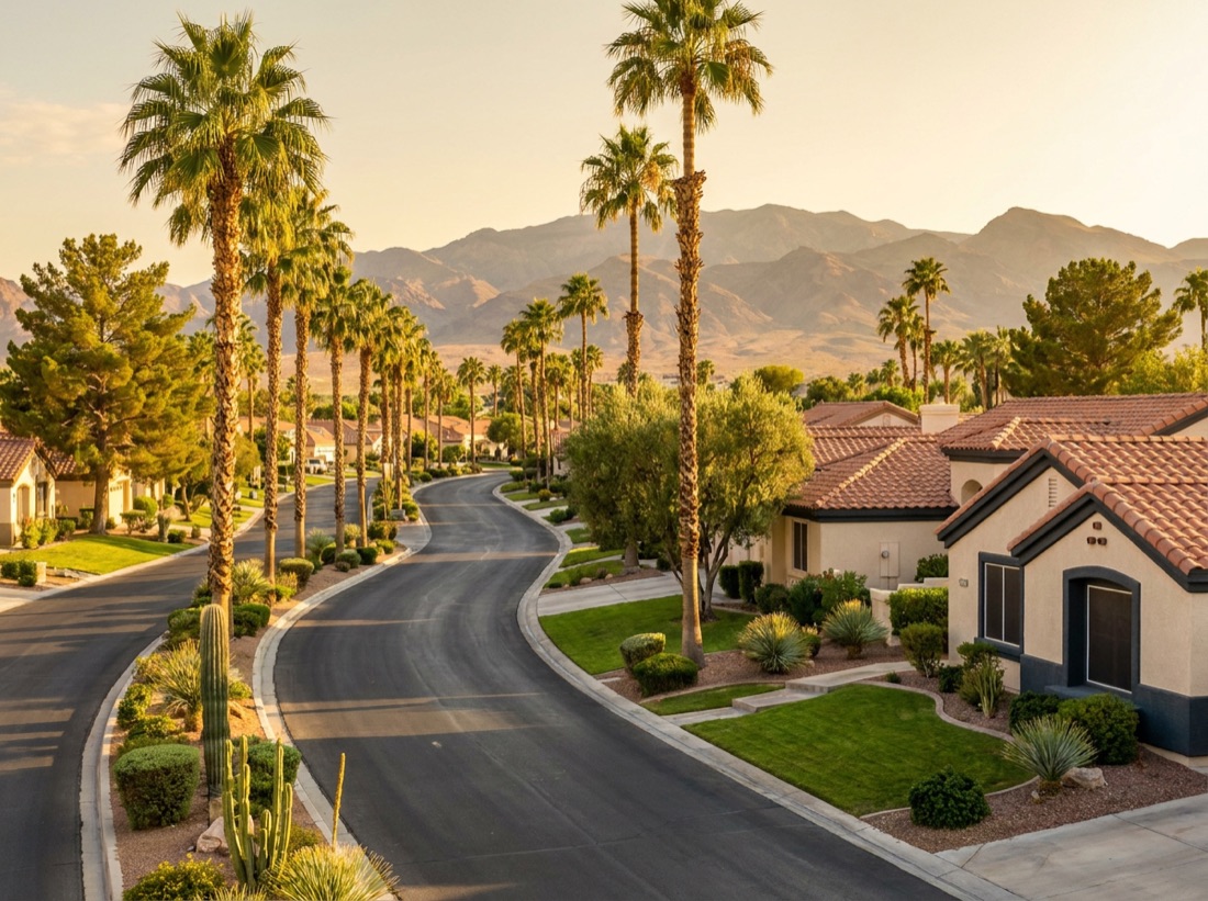 Dog poop cleanup in a Henderson, NV neighborhood
