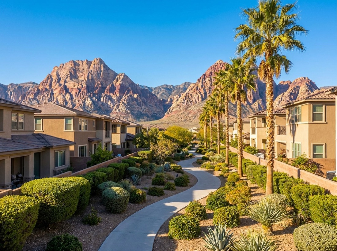 Pet waste removal near Red Rock in Summerlin