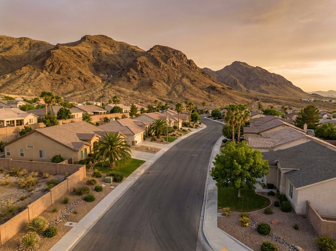 Sunrise Manor neighborhood served by Poop Scoop Dude