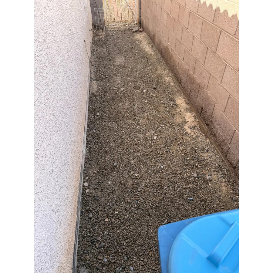 After. Jasmine yard, Las Vegas