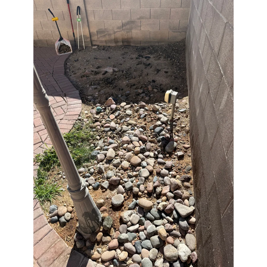Before. Ivy yard, Las Vegas