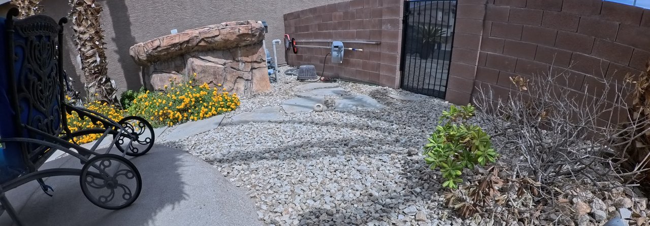 Clean Las Vegas yard after a Poop Scoop Dude visit