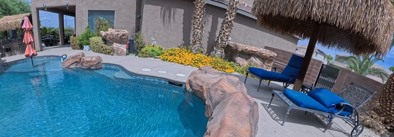 Clean Las Vegas yard after a Poop Scoop Dude visit