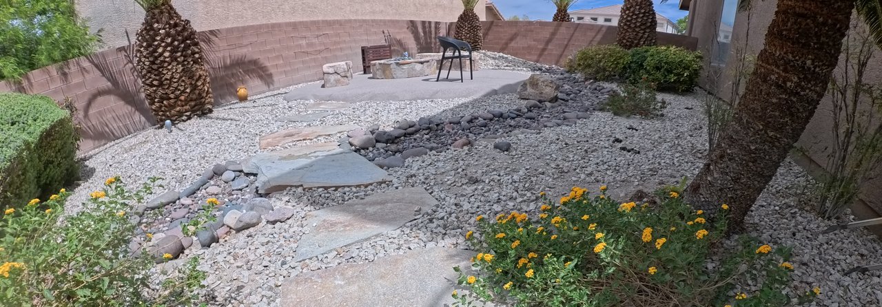 Clean Las Vegas yard after a Poop Scoop Dude visit