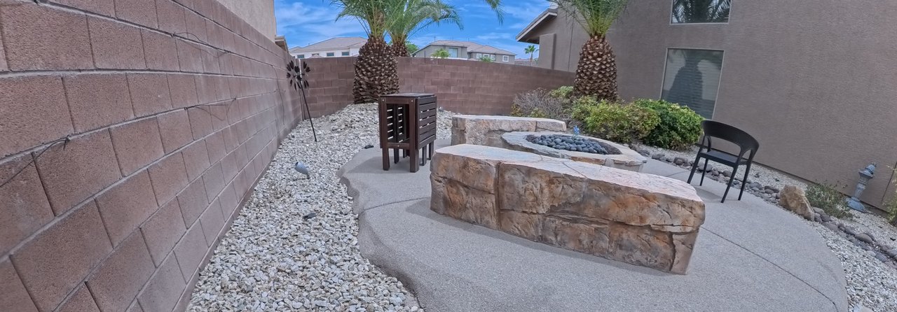 Clean Las Vegas yard after a Poop Scoop Dude visit