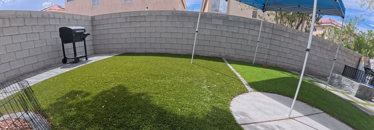 Clean Las Vegas yard after a Poop Scoop Dude visit