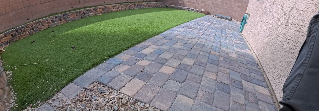 Clean Las Vegas yard after a Poop Scoop Dude visit