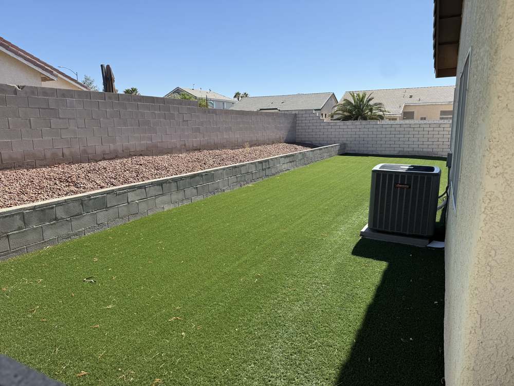 Clean Las Vegas yard after a Poop Scoop Dude visit