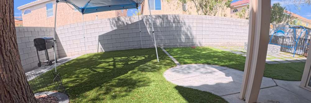 Clean Las Vegas yard after a Poop Scoop Dude visit