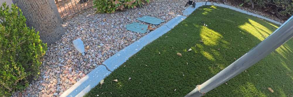 Clean Las Vegas yard after a Poop Scoop Dude visit