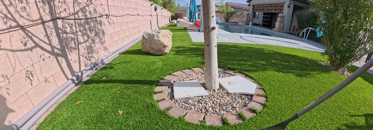 Clean Las Vegas yard after a Poop Scoop Dude visit