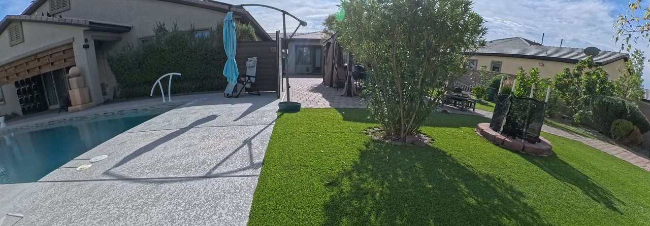 Clean Las Vegas yard after a Poop Scoop Dude visit