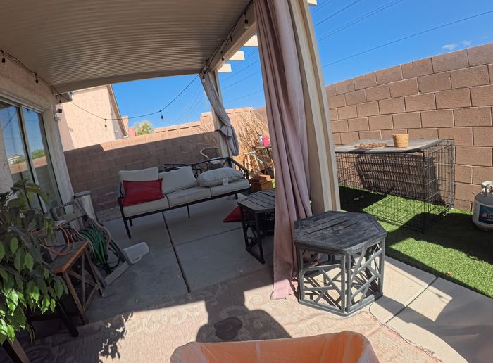 Clean Las Vegas yard after a Poop Scoop Dude visit