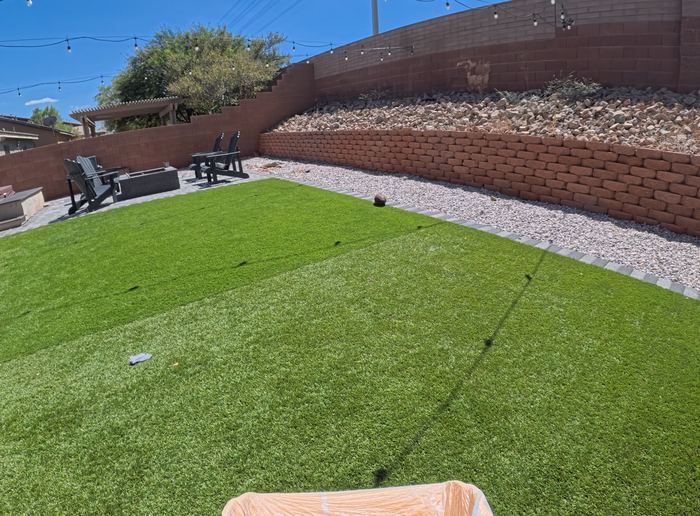 Clean Las Vegas yard after a Poop Scoop Dude visit