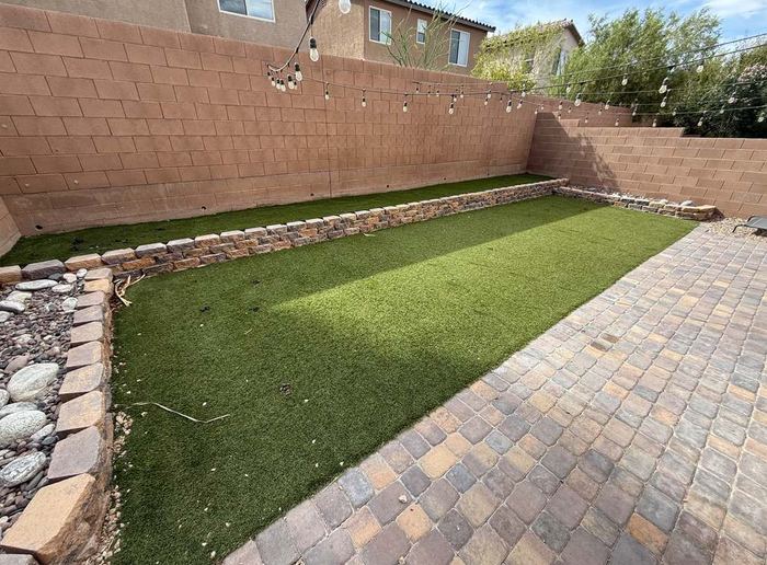 Clean Las Vegas yard after a Poop Scoop Dude visit