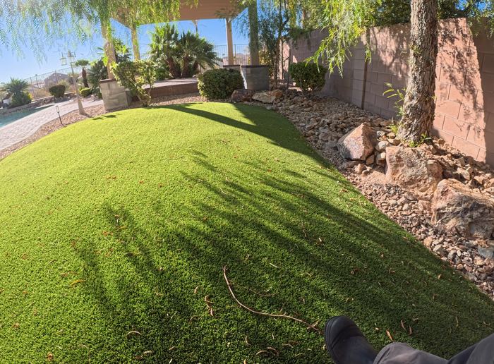 Clean Las Vegas yard after a Poop Scoop Dude visit