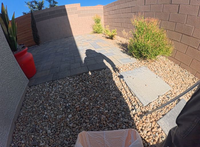 Clean Las Vegas yard after a Poop Scoop Dude visit