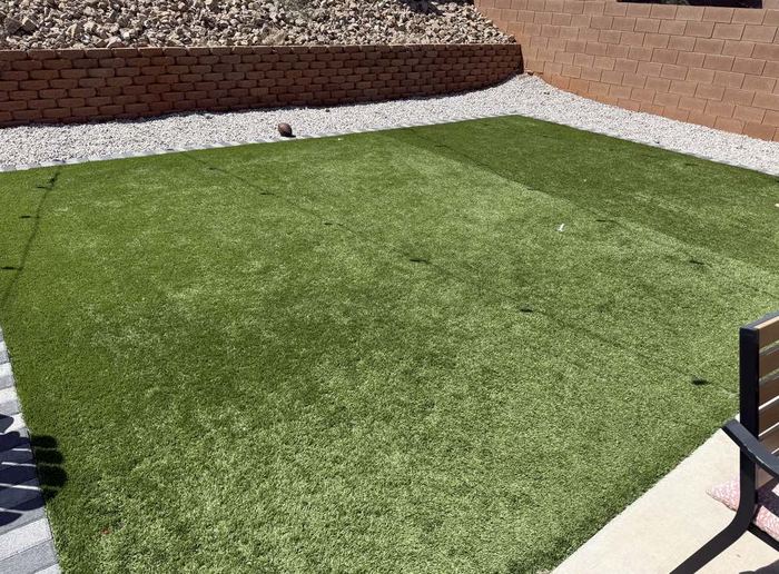 Clean Las Vegas yard after a Poop Scoop Dude visit