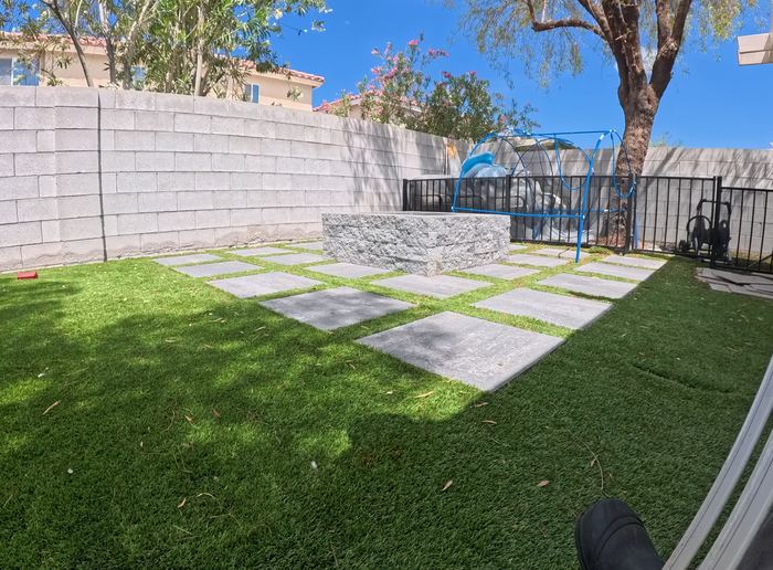 Clean Las Vegas yard after a Poop Scoop Dude visit