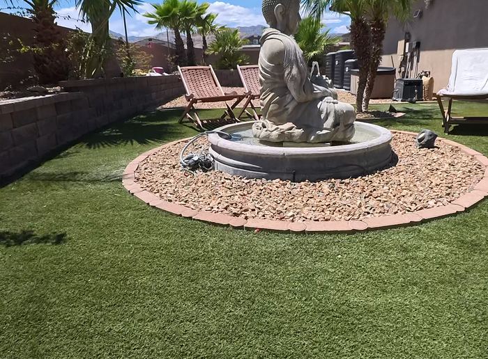 Clean Las Vegas yard after a Poop Scoop Dude visit