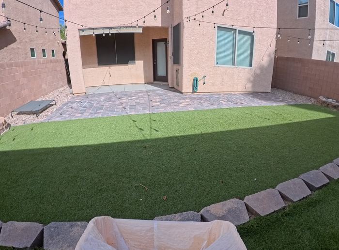 Clean Las Vegas yard after a Poop Scoop Dude visit