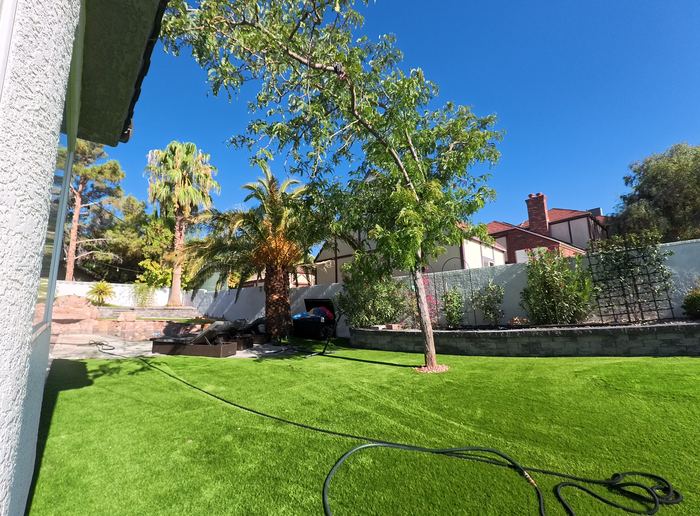 Clean Las Vegas yard after a Poop Scoop Dude visit