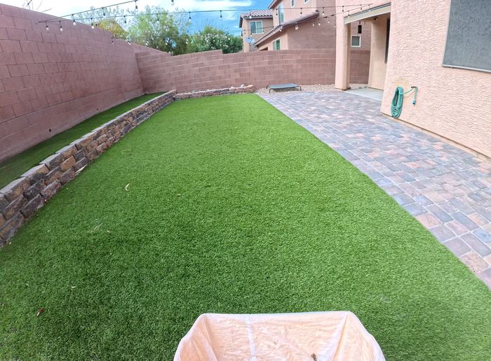 Clean Las Vegas yard after a Poop Scoop Dude visit
