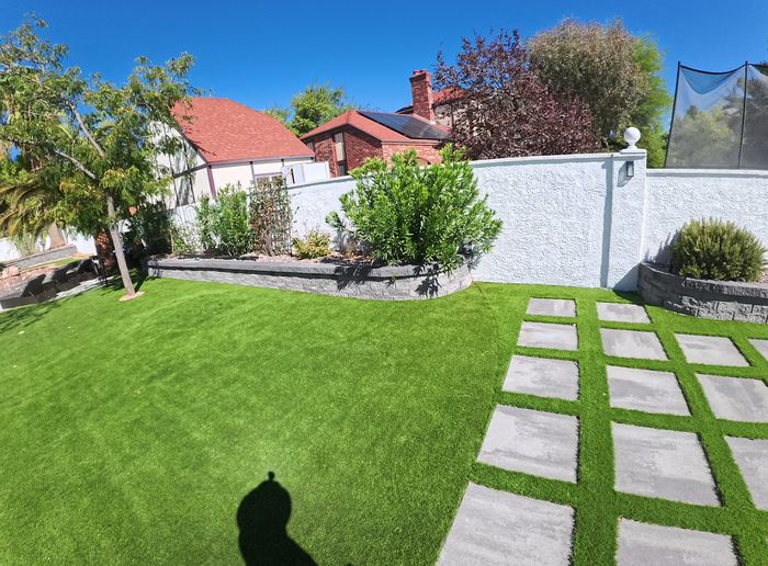 Clean Las Vegas yard after a Poop Scoop Dude visit